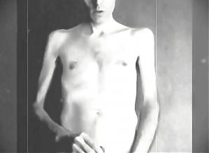 British Freddie Sunfields in Black White slow seduction